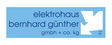 Logo Elektrohaus  Bernhard Günther GmbH & CO. KG